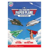 Fold your own Paper Planes block 24 sheet 25x18cm - thumbnail