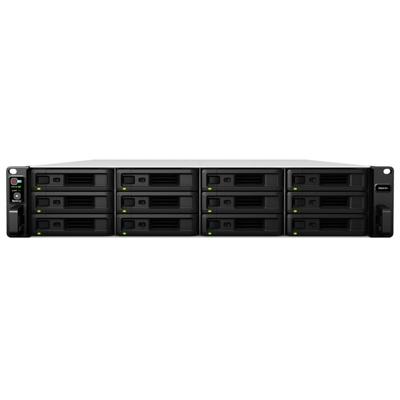 Synology RackStation RS2418+ data-opslag-server NAS Rack (2U) Ethernet LAN Zwart, Grijs C3538