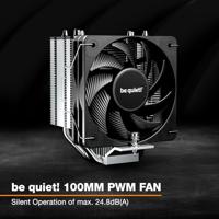 BeQuiet PURE ROCK SLIM 3 CPU-koellichaam met ventilator AMD AM4, AMD AM5 - thumbnail