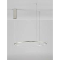 Lyora Ronde hanglampTarquin zilvergrijs Ø 60cm - 9345603 - thumbnail