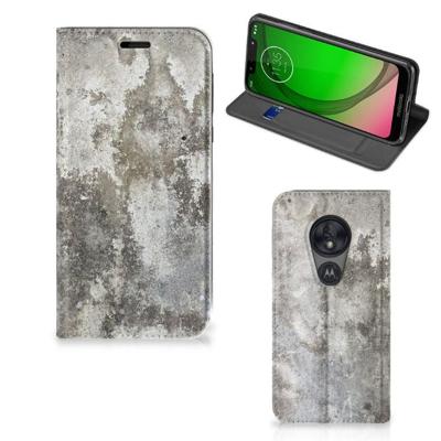 Motorola Moto G7 Play | Standcase | Beton Print