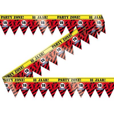 Paperdreams Party tape - 18 jaar