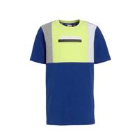 Vingino T-shirt Hannow met printopdruk blauw - thumbnail