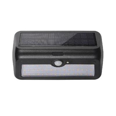 Zwarte LED Buitenlamp Sira 2 - Zonne-energie & Bewegingssensor - 2W