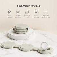 Satechi OntheGo 3-in-1 wireless oplader (15W) - Sand - thumbnail