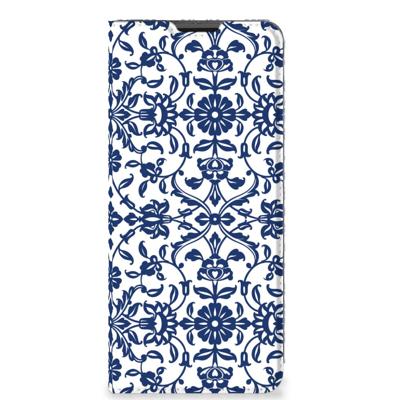 Motorola Moto G51 5G Smart Cover Flower Blue