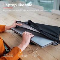 Trust Bologna Laptoptas en muisset Laptop tas Zwart - thumbnail