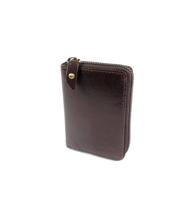 Leren Creditcardhouder JIM Waaier  Bruin - thumbnail