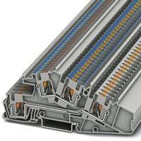 Phoenix Contact 3214051 Doorgangsklem 3-etages 6.2 mm Spanveer Grijs 50 stuk(s) - thumbnail