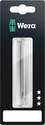 Wera 855/4 Z Bits Pozidriv, PZ 3 x 89 mm - 1 stuk(s) - 05073525001 Wera 855/4 Z Bits Pozidriv, PZ 3 x 89 mm - 1 stuk(s) - 05073525001