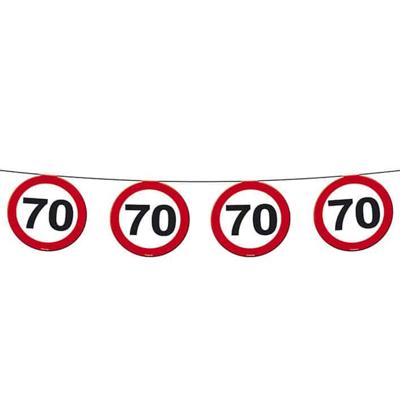 70 Jaar Verkeersbord Slinger - 12 meter