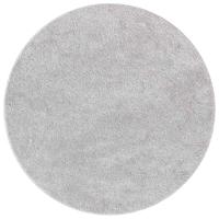 VidaXL Antislip shaggy tapijt grijs 120 x 120 cm pp - thumbnail