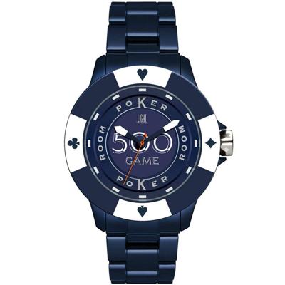 Horloge Uniseks Light Time POKER (Ø 41 mm) Horloge Uniseks Light Time POKER (Ø 41 mm)