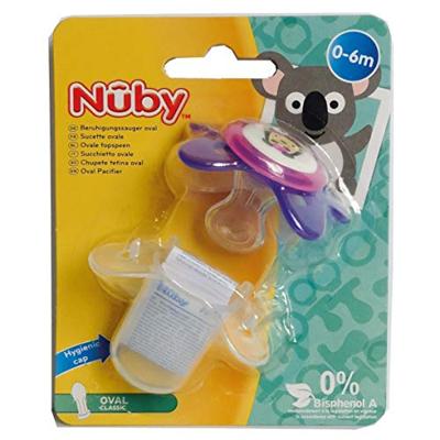 Nuby Fopspeen 0-6 Maanden Assorti Nuby Fopspeen 0-6 Maanden Assorti