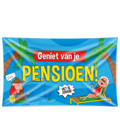 Paperdreams gevel vlag xxl pensioen - thumbnail