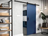Schuifdeur LOFTUS blauw - thumbnail