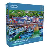 Lyme Regis Harbour Puzzel 1000 Stukjes - thumbnail