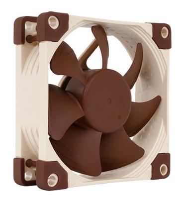 Noctua NF-A8 ULN PC-ventilator Beige, Bruin (b x h x d) 80 x 25 x 80 mm