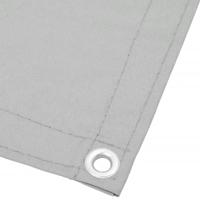 Balkonscherm 75x300 cm 100% oxford polyester lichtgrijs - thumbnail