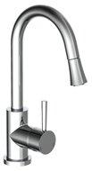 Schutte UNICORN ééngreepsmengkraan keuken met uittrekbare mousseur, chroom - thumbnail