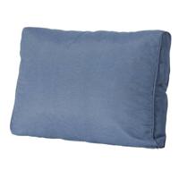 Madison rugkussen panama blauw 60 x 40 cm | 6 stuks - thumbnail