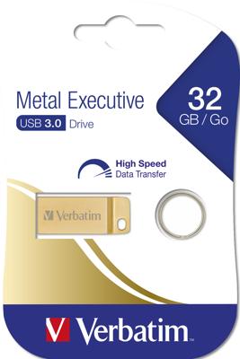 Verbatim METAL EXECUTIVE USB-stick 32 GB Goud 99105 USB-A 3.2 Gen 1