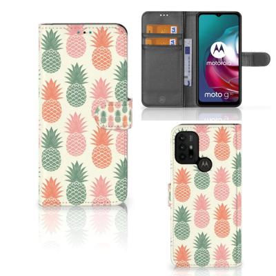 Motorola Moto G10 | G20 | G30 | Book Cover | Ananas Motorola Moto G10 | G20 | G30 | Book Cover | Ananas