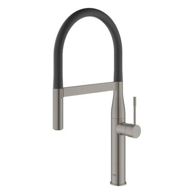 Keukenmengkraan GROHE Essence New Professionele Spray Hard Graphite Geborsteld Keukenmengkraan GROHE Essence New Professionele Spray Hard Graphite Geborsteld