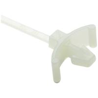 HellermannTyton 126-00416 T18RSF-PA66HS-NA Kabelbinder 100 mm 2.50 mm Natuur Met spreidanker, Hittegestabiliseerd 1 stuk(s) - thumbnail