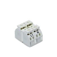 WAGO 862-1652 Apparaataansluitklem Veerklem Wit 500 stuk(s) - thumbnail
