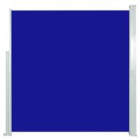 Windscherm uittrekbaar 140x300 cm blauw - thumbnail