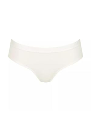 2-pack dames hipster Go Casual - Biologisch katoenen dames onderbroek - Milieuvriendelijk duurzaam ondergoed - HIpster onderoged - S - Wit | Dames