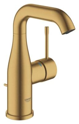Wastafelmengkraan Grohe Essence 1 Hendel Met Waste L Cool Sunrise Geborsteld