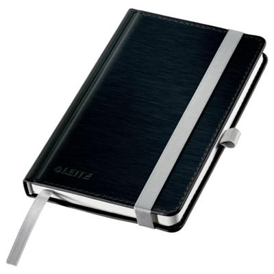 Leitz 44911094 Notitieboek Geruit Satijn-zwart Aantal paginas: 80 DIN A6 Leitz 44911094 Notitieboek Geruit Satijn-zwart Aantal paginas: 80 DIN A6