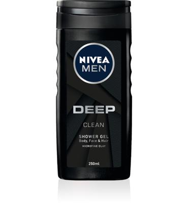 Nivea Nivea Men Douchegel Deep (250ml) Nivea Nivea Men Douchegel Deep (250ml)