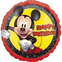 Folieballon Happy Birthday Mickey Mouse Forever (45cm) - thumbnail