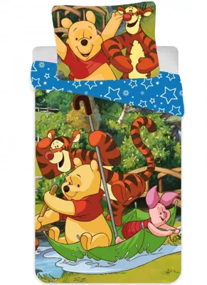 Disney Winnie the Pooh Peuterdekbedovertrek 90 x 140 cm - Katoen