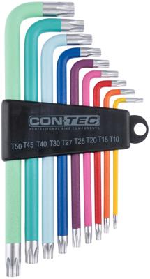 CONTEC binnenzeskant hoeksleutel set "tfm-255". ct hexagon socket angle tfm-255 t10/15/20/25/30/