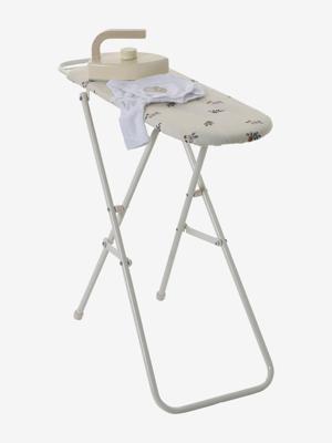 Metalen strijkplank ecru