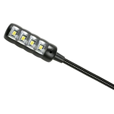 Adam Hall SLED 1 Ultra BNC COB LED zwanenhalslampje - thumbnail