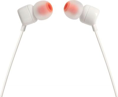 JBL T110 PureBass Hoofdtelefoon - Wit