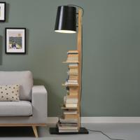 its about RoMi Vloerlamp 'Cambridge' met plankjes, kleur Wit - thumbnail