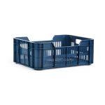 UrbanProof Urban proof fietskrat helsinki kunststof 11l 40x30x15 cm d. blauw - thumbnail