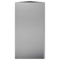 Plantenbakken 2 st driehoek 40x34,5x70 cm gegalvaniseerd staal - thumbnail