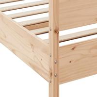 Bedframe zonder matras massief grenenhout 200x200 cm - thumbnail
