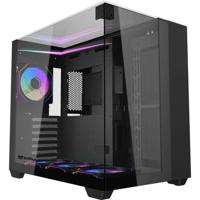 PC-behuizing - Darkflash - TH285 Zwart - Mid-tower - ATX-vormfactor - 4x120mm A-RGB - Zwart - thumbnail