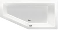 MegaBath Hoekbad Society 160 160X90X50 cm Rechts/Links Wit Glans - Rechts - thumbnail
