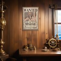 Poster One Piece - Wanted Ace 61x91,5cm - thumbnail