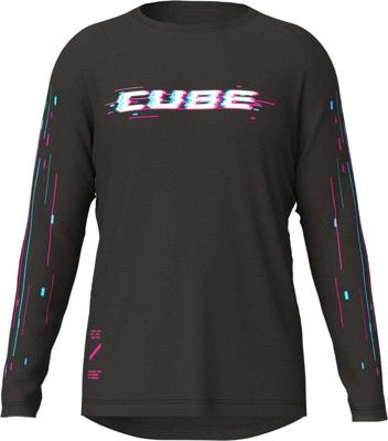 Cube Glitch - MTB Long Sleeve Jersey