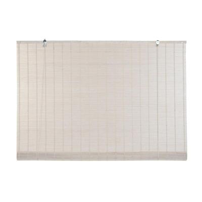 Rolgordijn DKD Home Decor Gelakt Wit Bamboe 120 x 2 x 230 cm Rolgordijn DKD Home Decor Gelakt Wit Bamboe 120 x 2 x 230 cm